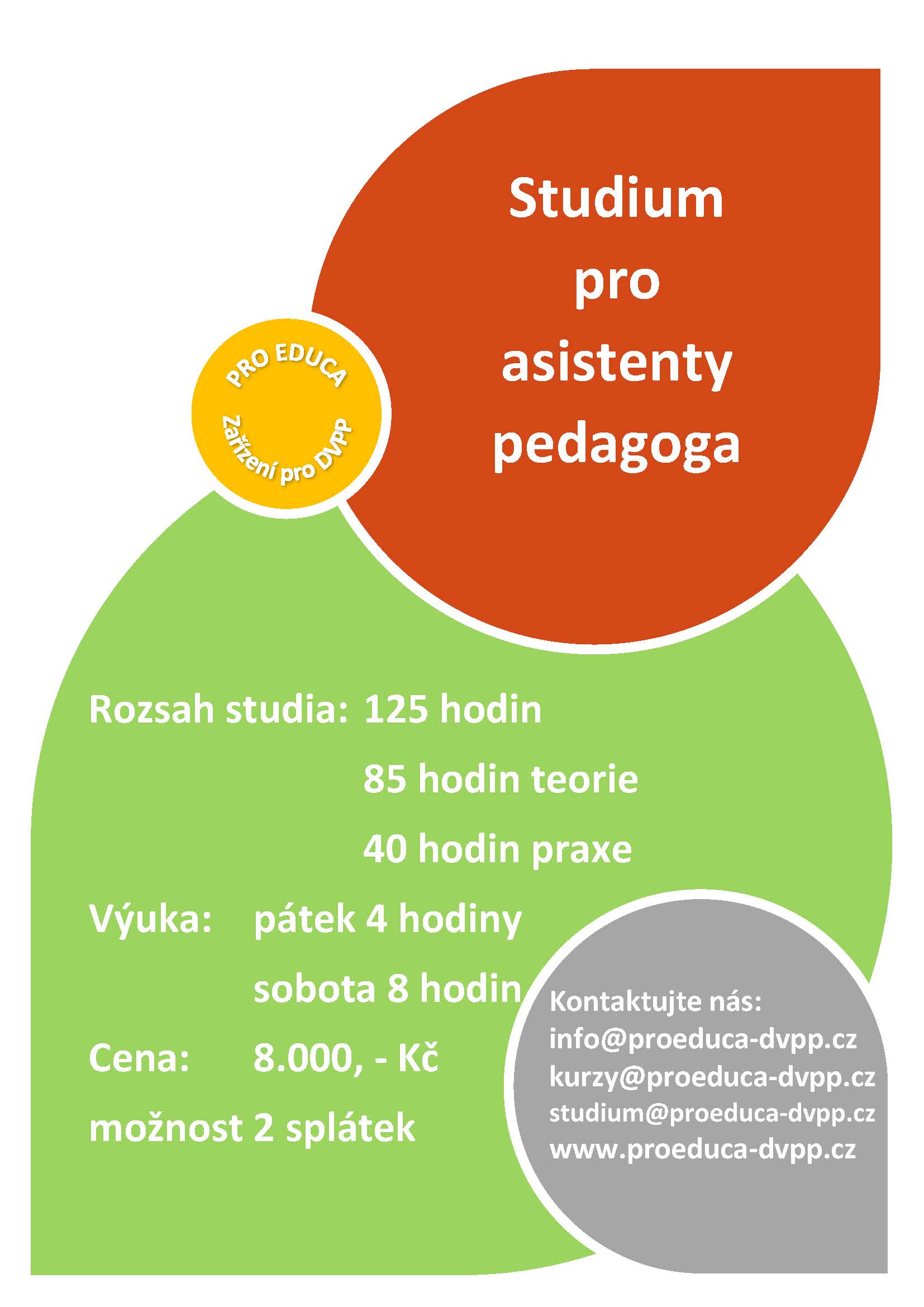 Studium Pro Asistenty Pedagoga - PRO EDUCA